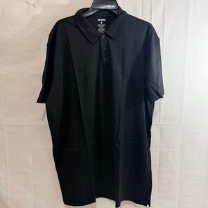 True Classic Men’s Black Polo Shirt XL